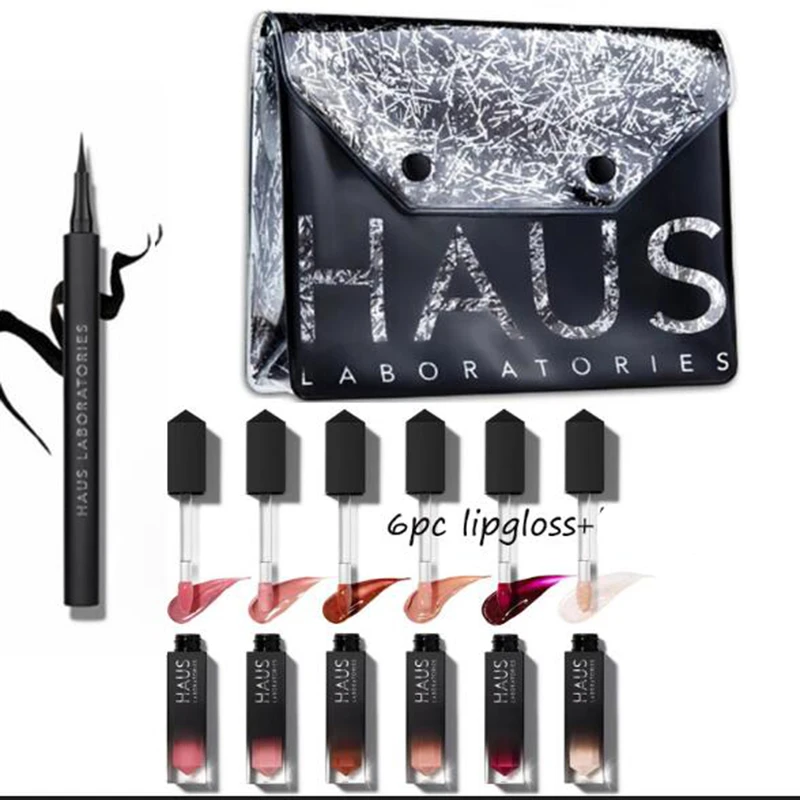 HAUS beauty by Lady Gaga Ограниченная серия праздничный эксклюзивный GLAM ATTACK праздничный набор для макияжа - Цвет: LIPGLOSS SET