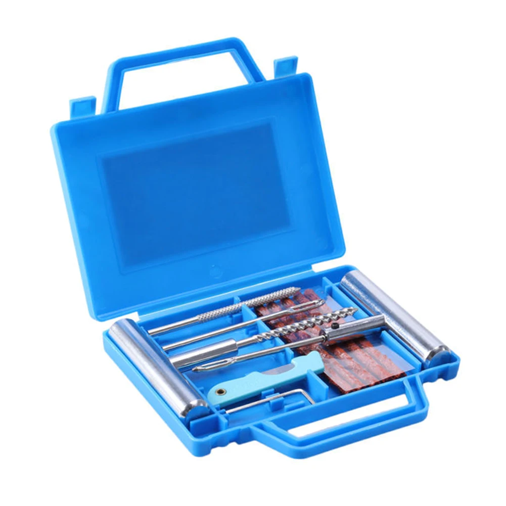 

1 Set Car Motorcycle Bike Emergency Repair Kit Heavy Duty Tubeless Tire Puncture Repairing VS998