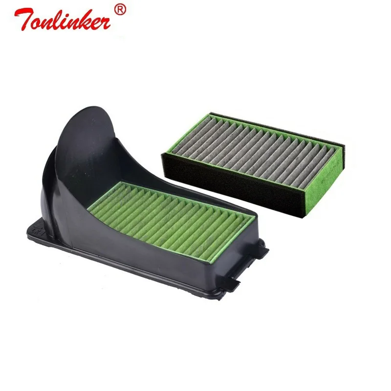 Воздушный угольный фильтр для Volkswagen POLO 2009 2019/Skoda Fabia Rapid Roomster МОДЕЛЬ 2007 2018 2019 2 шт.