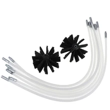 1 комплект/1 шт. щетка/1 шт. Длинные ручки гибкие трубы стержни для дымохода чайник домашний уборщик набор чистящих средств