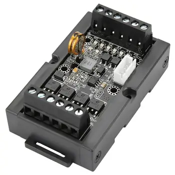 

PLC Programmable Logic Controller FX1N-10MT Industrial Control Board DC 24V Relay Delay Module with Shell
