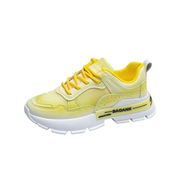 

Woman Fashion Sneakers Platform Chunky Casual Shoes Ulzzang Basket Female Lace Up Pink Vulcanized Shoes Women 2020 Designers