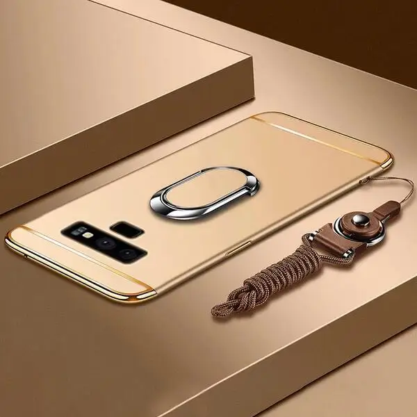 NOTE8 NOTE9 Жесткий ПК 3 в 1 ультратонкий покрытый магнитным кольцом кронштейн