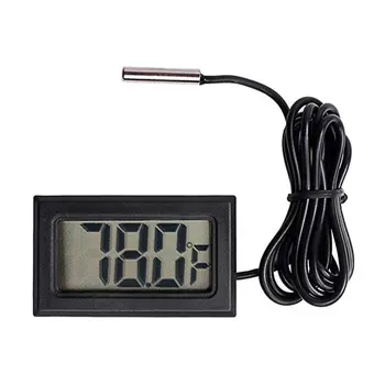 

Electronic Thermometer Digital Thermometer Fish Tank Refrigerator Water Temperature Table Thermometer With Waterproof Probe