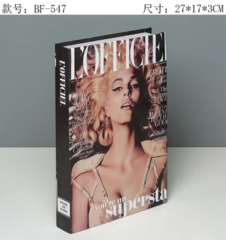 

Fake Book Ornaments Simple Modern English Decoration Props Book Model Soft-fitting Props Book Model Coffee Shop Hotel Study