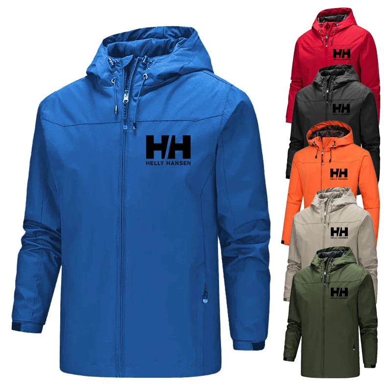 

Classic Quality HH Jacket Men's Outdoor Windbreaker Cycling Sport Outdoor Mountaineering Jacket Waterproof Coat Hoody Clothes