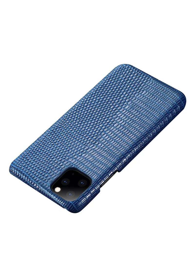Натуральная телячья кожа ящерица кожа чехол для iPhone 6 6s 7 8 8plus X XS MAX XR samsung galaxy XI/XIR/XI Max кожа ручной работы
