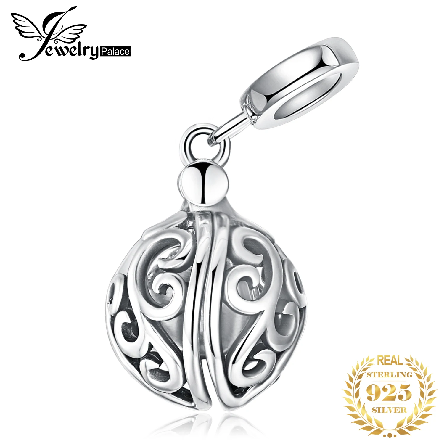 

JewelryPalace Openable 925 Sterling Silver Beads Charms Silver 925 Original Fit Bracelet Silver 925 original Bead Jewelry Making
