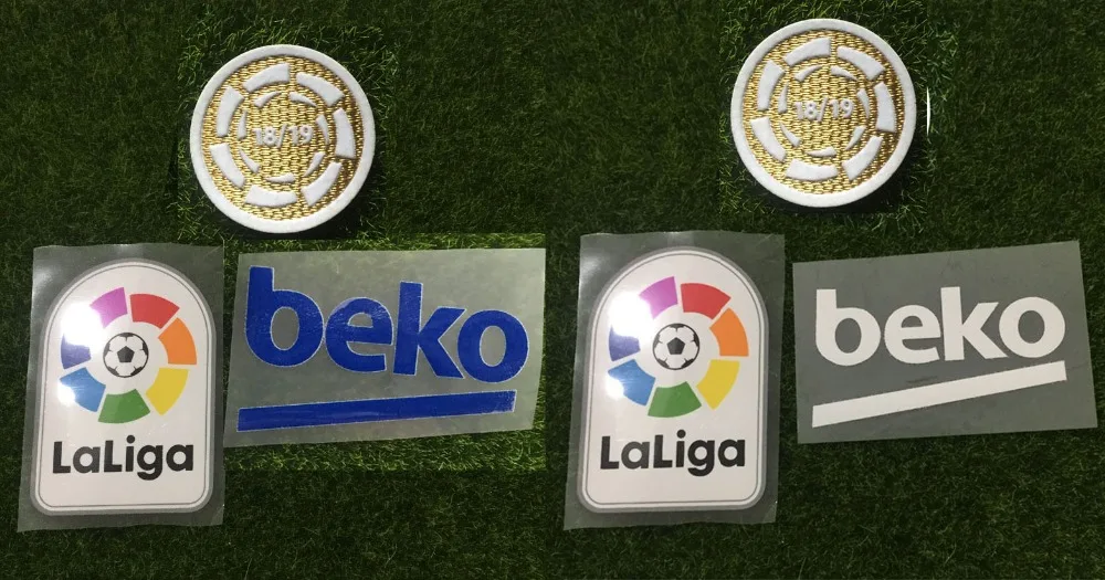 Lfp патч и белый синий Beko патч 1819 La Liga чемпионы патч значок