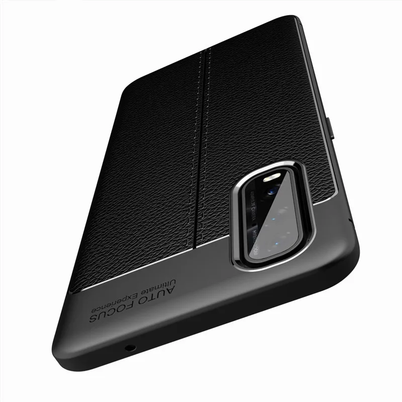 Мягкий силиконовый бампер для OPPO Find X2 Pro противоударный чехол защитный телефона