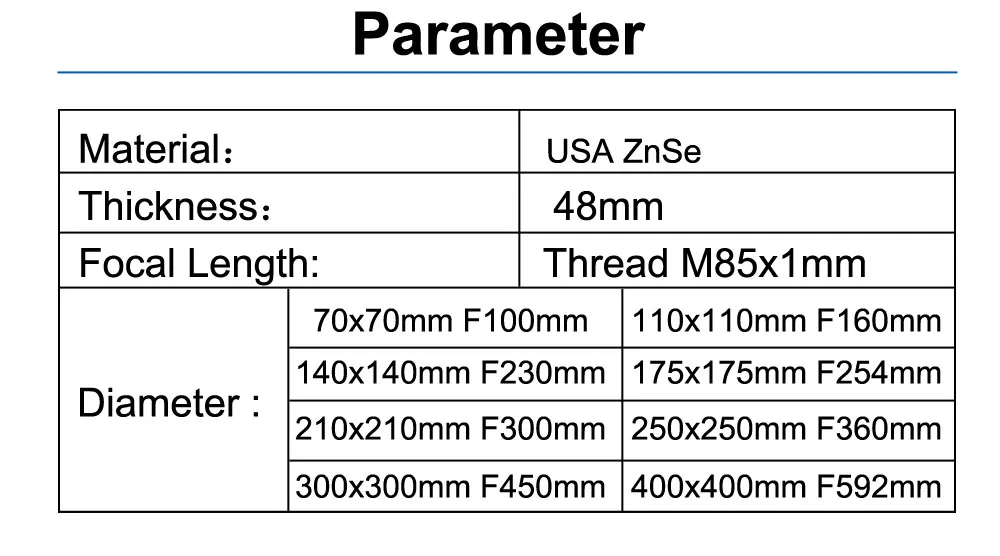 LSKCSH Co2 F-theta сканирующая линза для поля объектива 10.6um 10600nm 50x50-600x600 FL63-650mm для Co2 оптическая Co2 лазерная маркировочная машина запчасти
