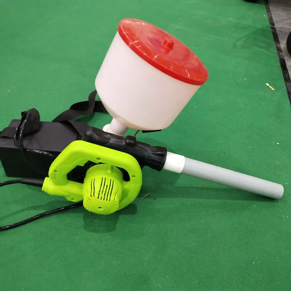

Factory wholesale 12V battery powder sprayer dry powder sprayer household vegetable greenhouse small electric powder sprayer