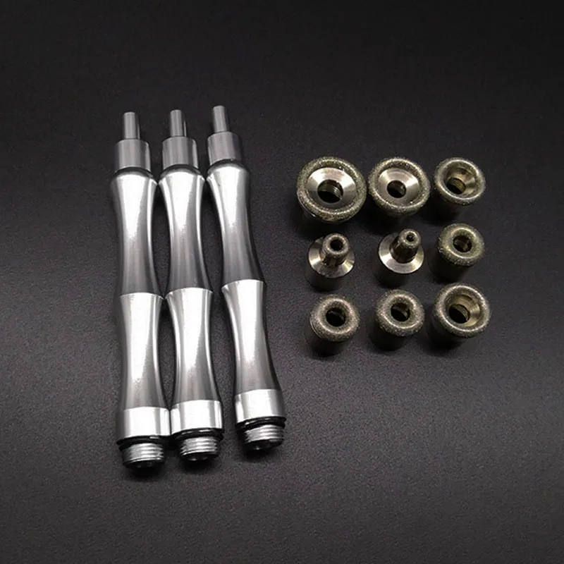 Diamond Microdermabrasion 9 Tips 3 Wands For Facial Skin Peeling Machine Dermabrasion Tips Replacement Deep Clean Tool 2