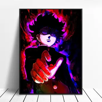 

Mob Psycho Art Canvas Poster Home Decor Painting No Frame