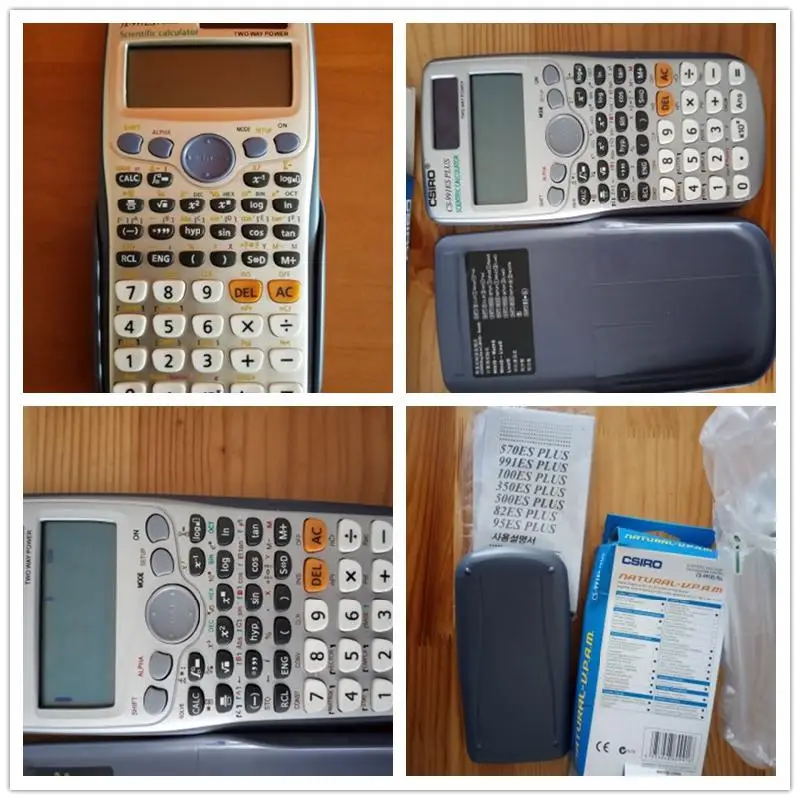 Office Calculator Scientific 991ES PLUS LED Screen Pocket Calculator Teach Tool Office Calculator Scientific 991ES PLUS LED Screen Pocket Calculator Teach Tool