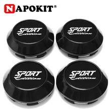 4 шт./лот 68 мм Черный Спорт издание логотип Центральная втулка колеса автомобиля Крышка Ступицы эмблема значок наклейка автомобиля стиль