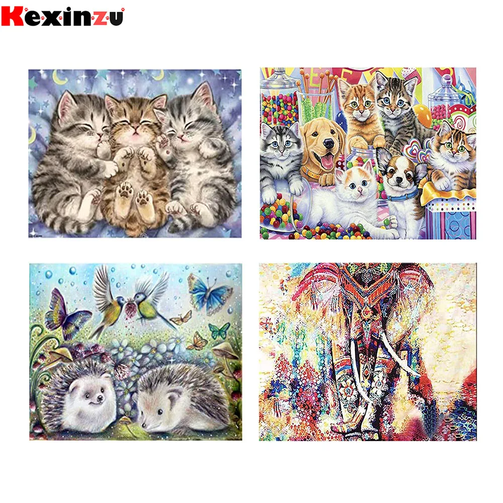 Kids 3d Puzzle Toy Diy Diamond Painting Puzzle Assemble Jigsaw Cartoon  Animal Crystal Rhinestone Embroidery Artchristmas Gift - Diamond Painting  Cross Stitch - AliExpress