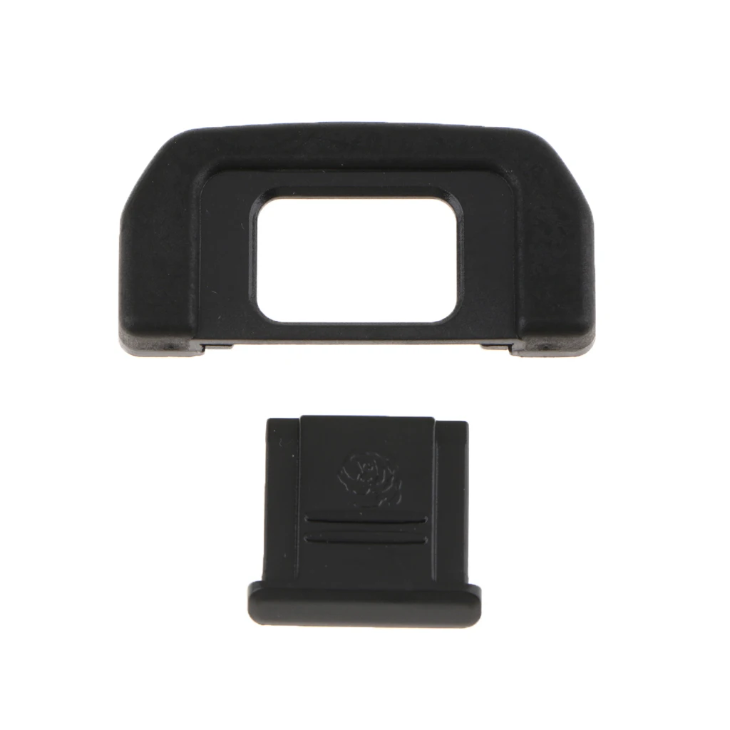 Camera Eyecup Viewfinder Eyepiece + Hot Shoe Cover for Nikon D7500 - Used to Protect Your Camera from Dust or Other Dirts
