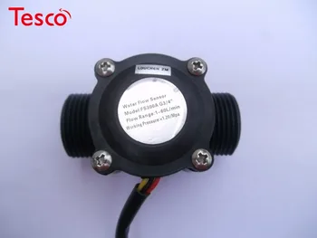 

180 pcs G3/4" Water Flow Hall Sensor Switch Flow Meter Flowmeter Counter 1-60L/min