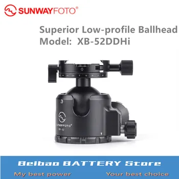 

SUNWAYFOTO XB-52DDHI Superior Low-Profile Tripod Head for DSLR Camera Tripode Ballhead Professional Monopod Panoramic