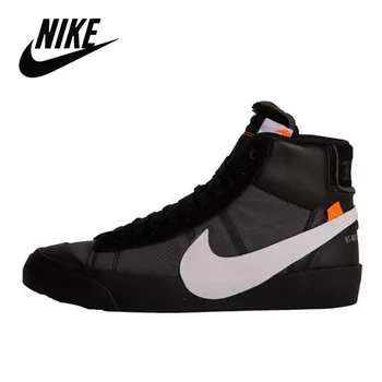 

Nike Off-White x Nike Blazer Mid Grim Reaper THE TEN mid-top casual sports skateboard shoes for men Unisex women CW7580-101