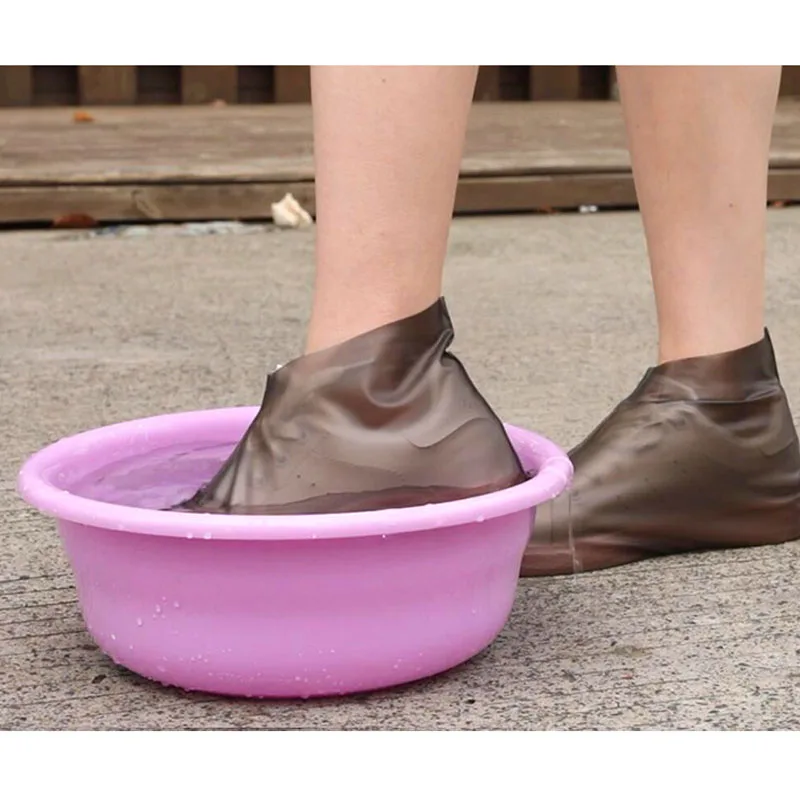 Чехол для обуви из силиконового геля; Водонепроницаемая Обувь для дождливой погоды; Многоразовые эластичные резиновые сапоги; противоскользящие Сапоги; защита 34-45