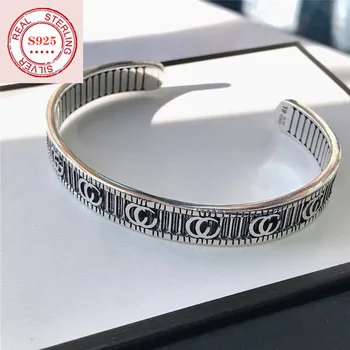

TIF 925 sterling silver bracelet, exquisite workmanship, classic micro-scale fashion gift Original Classic LOGO Jewelry gift