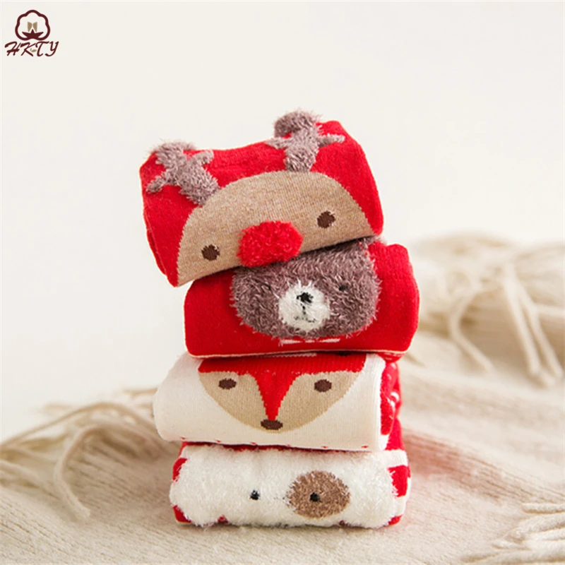 4 пар/лот Harajuku носки с ушками животных женские хлопковые короткие Короткие Носки