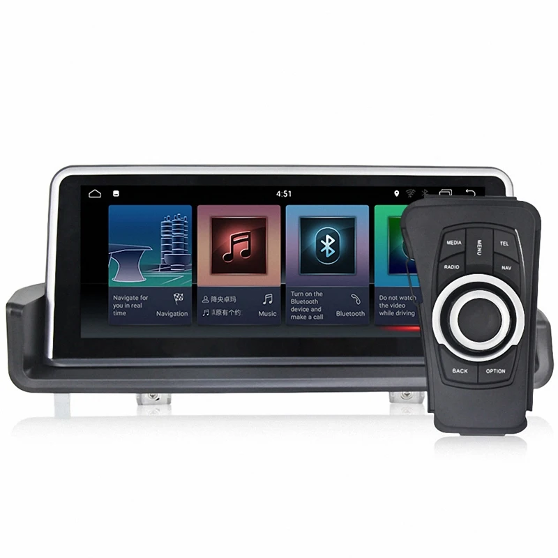 

10.25 Inch IPS Large Screen Android 9.0 Eight Core 2+32G Car Navigator DVD Player for BMW 3 Series E90 / E91 / E92 / E93(Right)