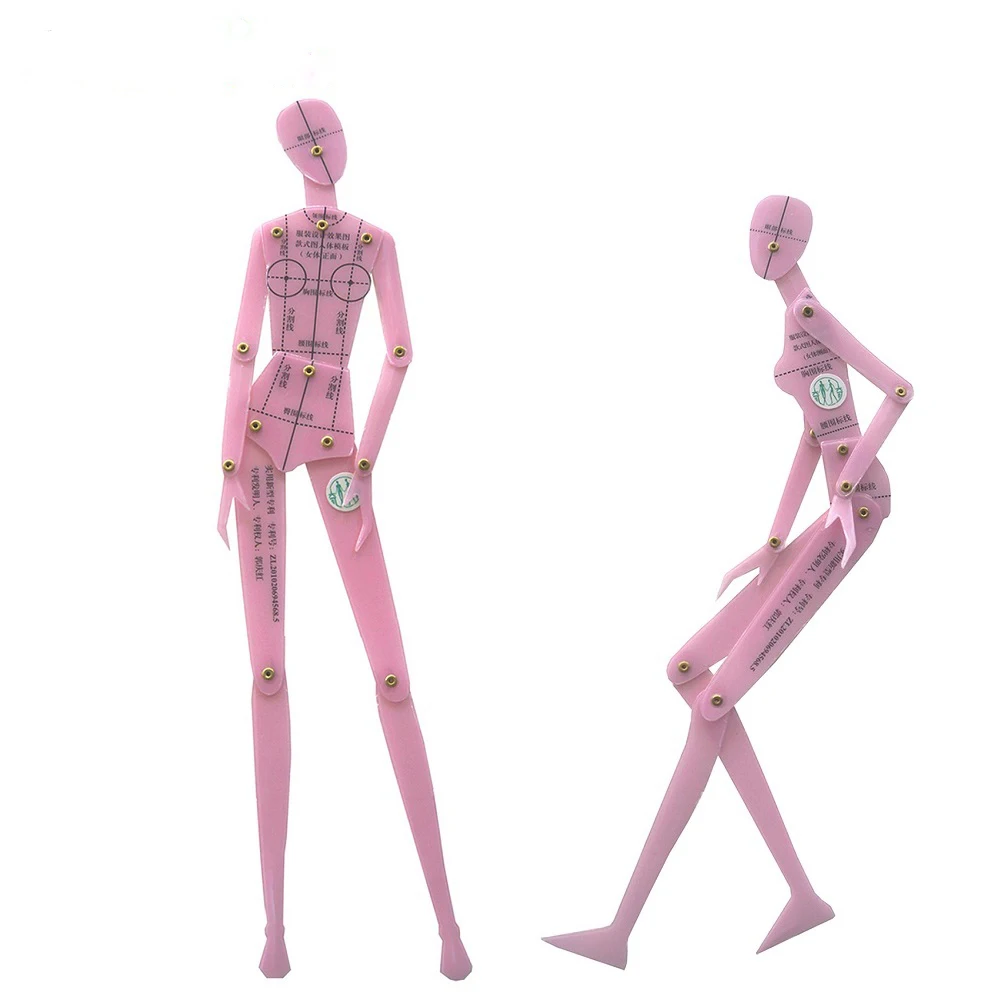 Di Modo Di Disegno Righello Abbigliamento Di Design Del Corpo Umano Dinamico A Mano Modello Di Disegno Righello Donne Di Disegno Effetto Di Stile