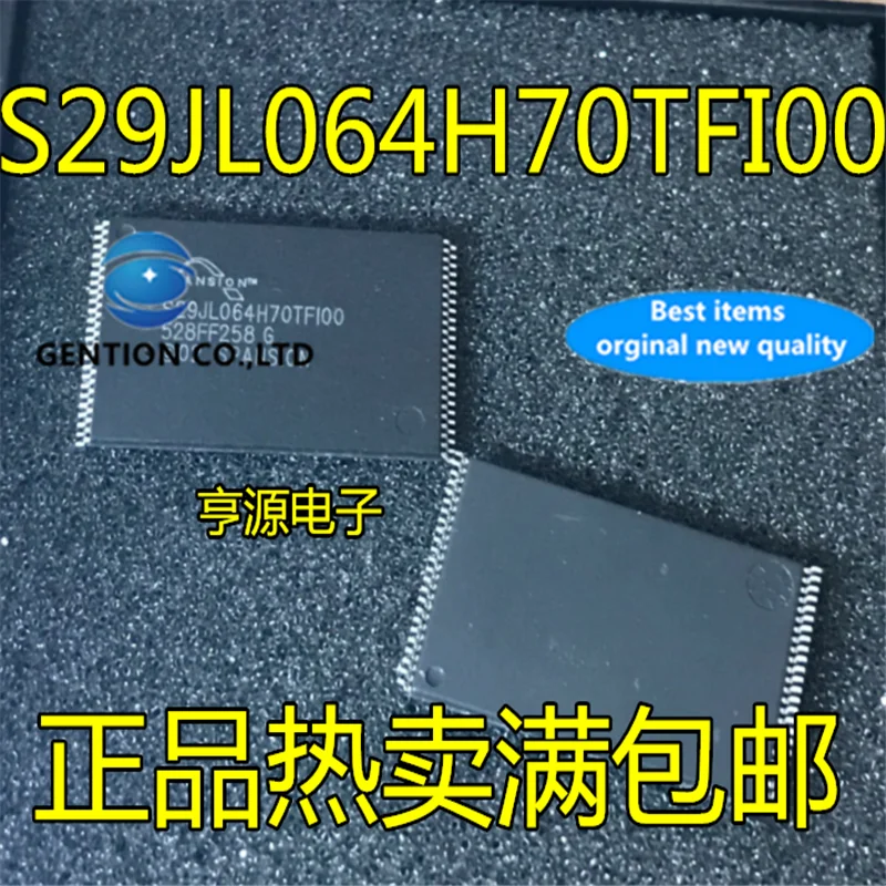 

10Pcs S29JL064H70TFI00 S29JL064H70TF100 TSOP48 Memory chip in stock 100% new and original