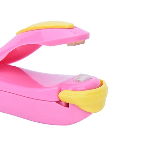 Creative Food Vacuum Sealer Portable Bag Clips Handheld Mini Electric Heat Sealing Machine Seal Packing Plastic Impulse Sealer