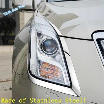 

Exterior Front Headlight Head Lights Lamp Eyelid Strip Streamer Cover Trim Fit For Cadillac XTS 2013 - 2017 Accessories Exterior