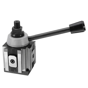 

HLZS-DMC-250-100 Piston Type Locking Tool Post Steel Quick Change Tool Post Lathe Tools