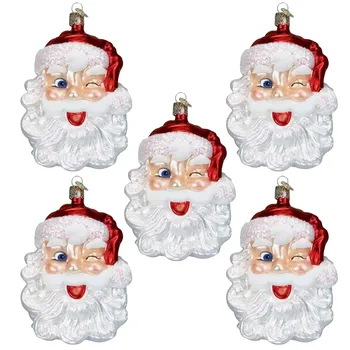 

top selling product in 2020 Personalized Santa Claus Of Ornament 2020 Christmas Holiday Decorations 5PCS Support Dropshipping
