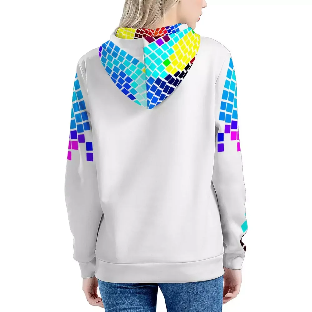 WHEREISART Black Queen Printed Women Hoodies Oversized Sweatshirt African America Women Streetwear