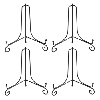 

Iron Display Stand,Black Iron Easel Plate Display Photo Holder Stand,Easel Plate Display,Displays Picture Frames