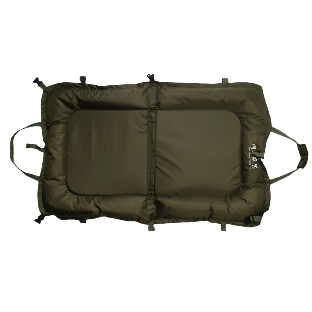 

Waterproof Carp Fishing Unhooking Mat Foam Landing Mat 105 x 60cm Rollable Landing Mat with Fold Over Straps Fishing Tackles
