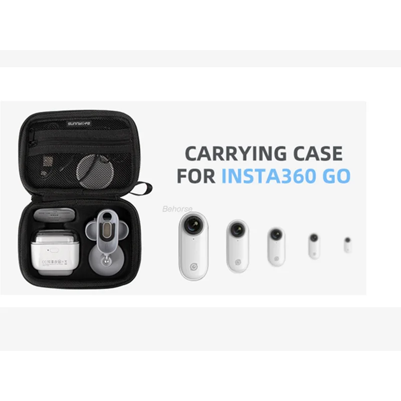 Сумка для хранения, портативная ручная сумка для Insta360 Go Mini, чехол для переноски, жесткий защитный футляр для Insta 360 Go, аксессуары