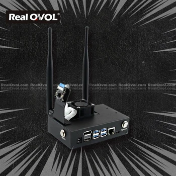 

RealQvol jetson nano metal case for jetson nano developer kit, jetson-nano-case-(B)