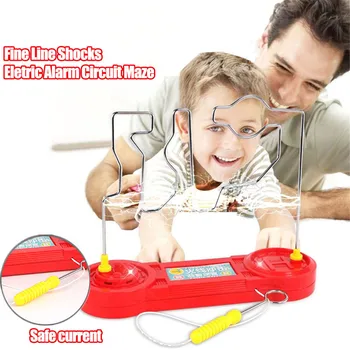 

Funny Electronic Toys Circuit Maze for Children Montessori Sound Eletric Juguetes Table Game Educational Gift for Parent-child