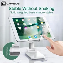 CAFELE, soporte Universal ajustable de aleación para mesa de escritorio y tableta, soporte para iPad Pro, escritorio, soporte para teléfono móvil para iPhone(China)
