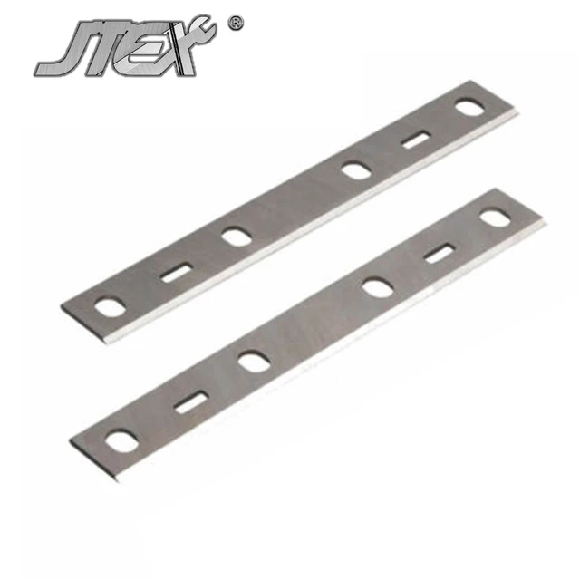 JTEX 210*22*1.8mm HSS Planer Blades Reversible Wood Planer Cutting Tools For Scheppach HT850, Woodstar PT85 Kity PT850 2PCS/4PCS 2PCS