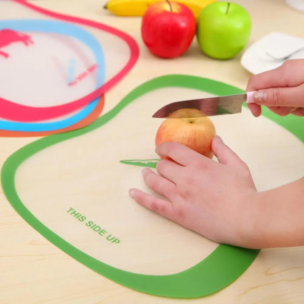 

Flexible Transparent Chicken Print Kitchen Chopping Block Cutting Board Tool