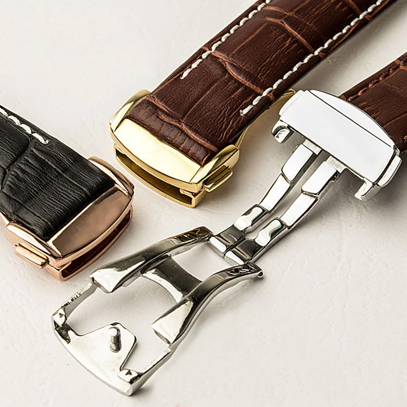 Застежка для часов Omega Series складная двойная Пряжка аксессуары 16 18 20 мм с