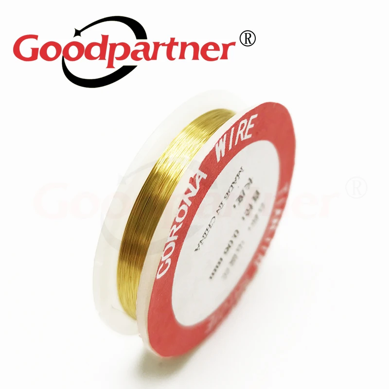 1X Goodpartner Printer Copier Parts 0.06mm Golden CORONA WIRE Electrode