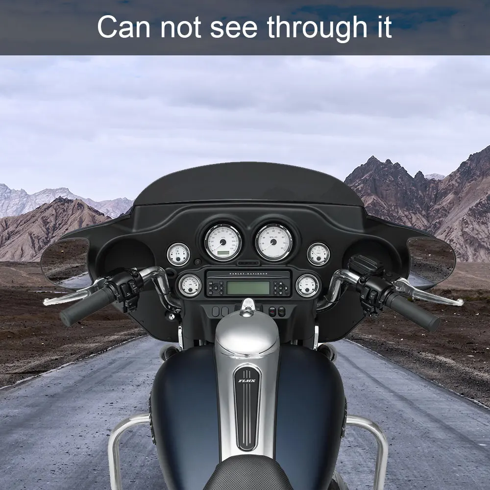 " 7" " 10,5" мотоцикл волна обтекатель ветрового стекла для туров Electra Street Glide классический трицикл 1996 13