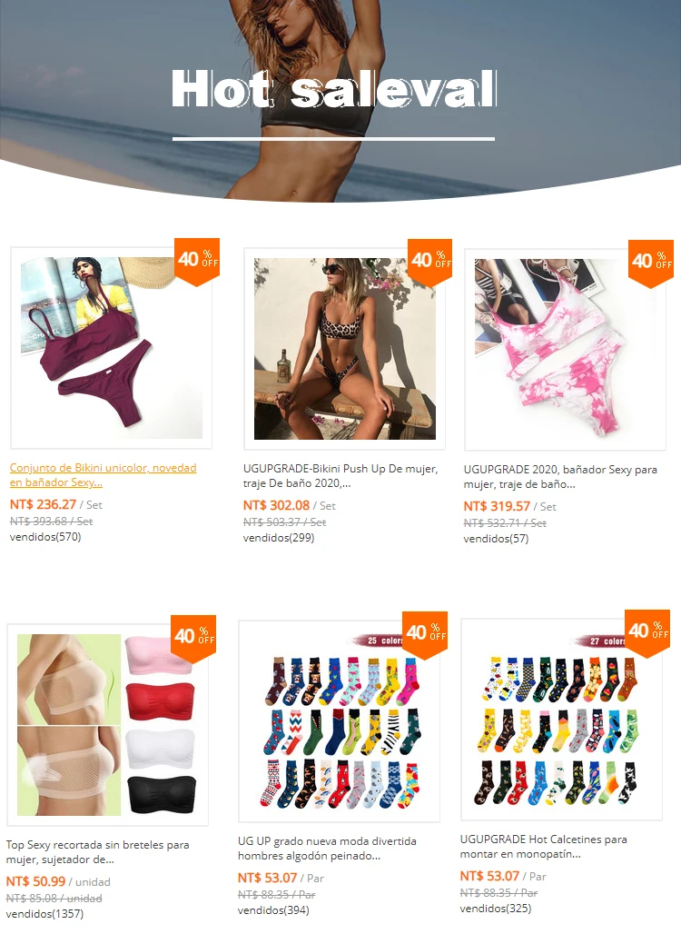 2020 New Summer European and American Split Swimsuit Women Solid Color Bikini Swimming Multicolor Sexy Ladies Swimsuit