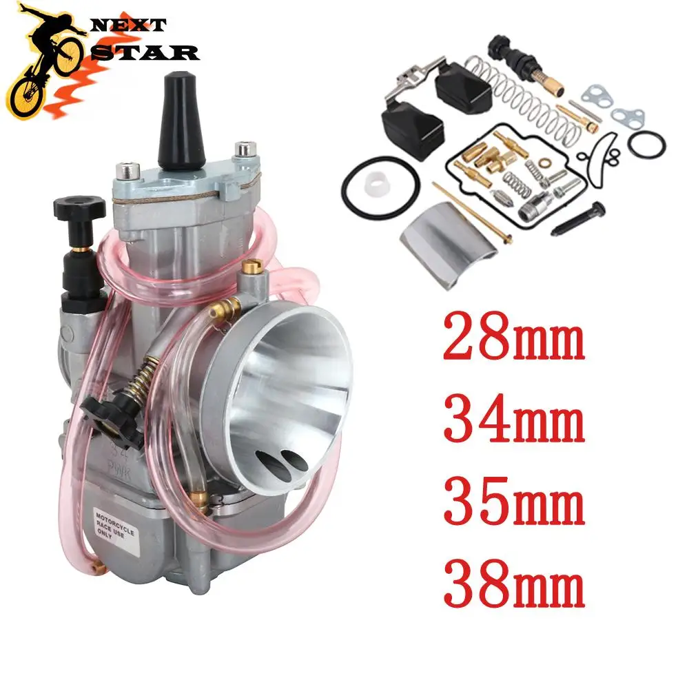 Universal For KOSO PWK 28 34 35 38 2T 4T Keihin Mikuni Carburetor Carburador With Power Jet Repair Kit Yamaha Suzuki | Автомобили и