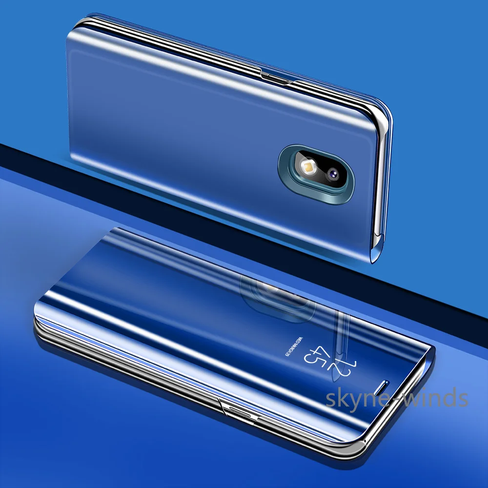 Flip cover for Samsung Galaxy J5 2017 SM-J530FM SM-J530F Case Translucent capa J7 J3 Phone Cover | Мобильные телефоны и